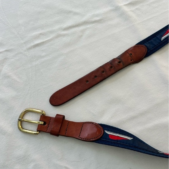 Nautical Limited Men’s Belt Sail Boat Themed Size 42 - Picture 5 of 5